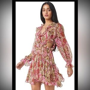 Misa Los Angeles Amanya Mini Dress NWT